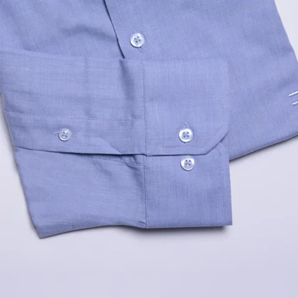 پیراهن رسمی مردانه فلورا آبی