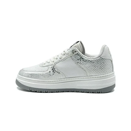 کفش کتانی اسپرت مردانه رنگ سفید مدل نایک دراگون DRAGON NIKE AIR FORCE