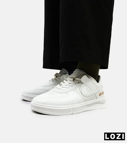 کفش کتانی بزرگ پا سفید نایک NIKE AIR FORCE
