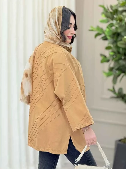 مانتو برش‌دار بغل چاک