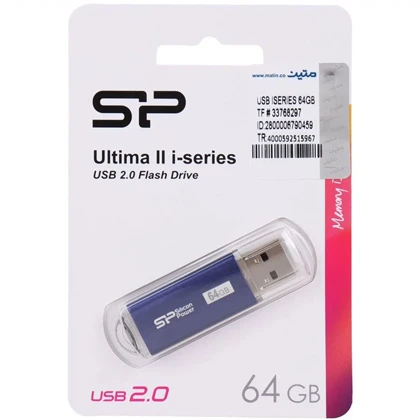 فلش مموری سیلیکون پاور SILICON POWER مدل Ultima II i-Series ظرفیت 64GB