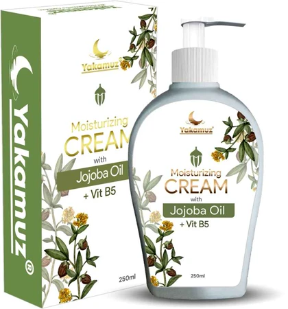 کرم آب رسان و مرطوب کننده روغن جوجوبا + ویتامین B5 یاکاموز