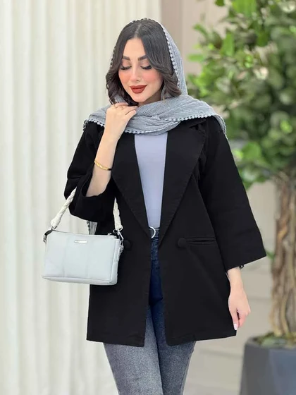 مانتو دو دکمه امیلیا