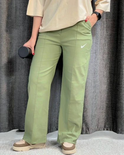 شلوار کتان کش نیم بگ کد 3952