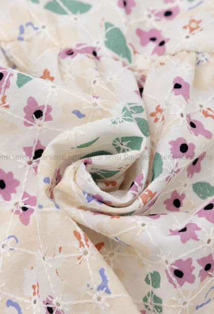 شومیز لینن ایتالیایی خامه دوزی کد1002770