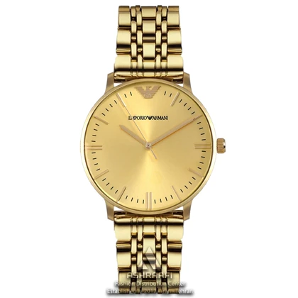 ساعت مردانه امپریو آرمانی طلایی Emporio Armani AR-1602G