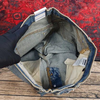 شلوار جین راسته مردانه DR DENIM کد 370