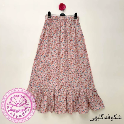 دامن نخی تایلندی بلند در رنگبندی متنوع