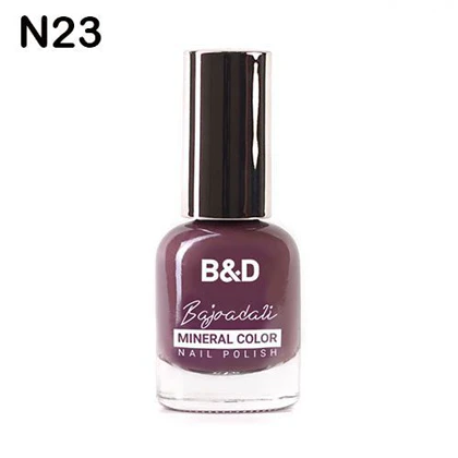 لاک ناخن بی اند دی B&D ساده سری N