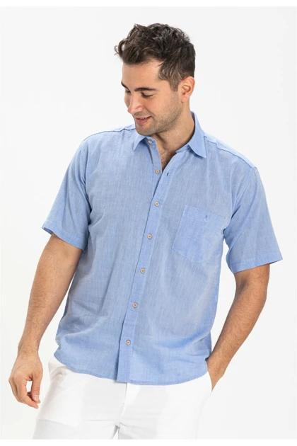 پیراهن سایز بزرگ مردانه الیس سایل بزی elis-sile-bezi