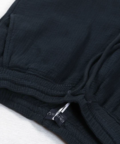 شلوار کنفی بگ و کمر کش سورمه ای 1040