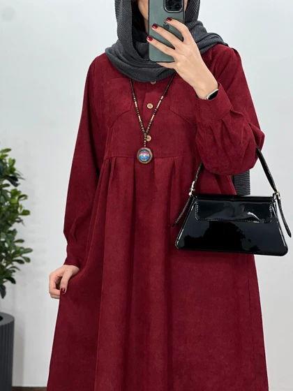 پیراهن مانتویی ترگل 2(ایراد دار)