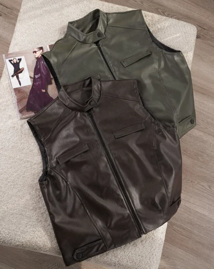 وست آستردار چرم کد 31373