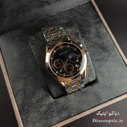 ساعت مچی مردانه برند Unicoo سه موتور مدل DO1169 استیل
