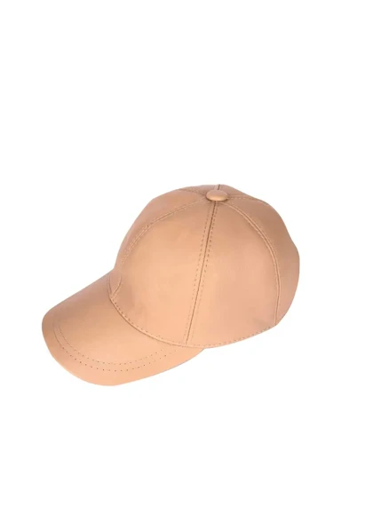 کلاه تابستانی چرم نقاب دار