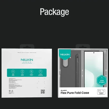 قاب گوشی سامسونگ Galaxy Z Fold7 نیلکین Nillkin Flex Pure Fold