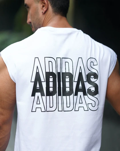 رکابی ورزشی وست ADIDAS سفید