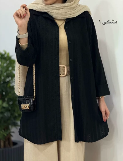 مانتو سوزندوزی مراکشی با قد بلندتر کد 2923