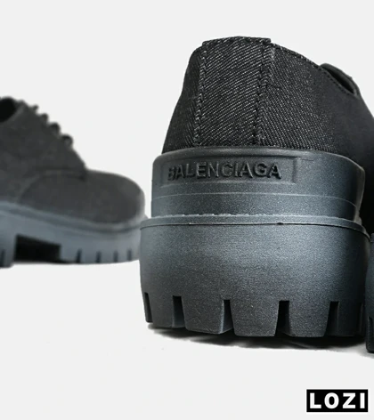کفش مردانه لوفر خاکستری BALENCIAGA