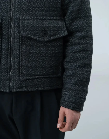 فوتر جناقی جلو زیپ