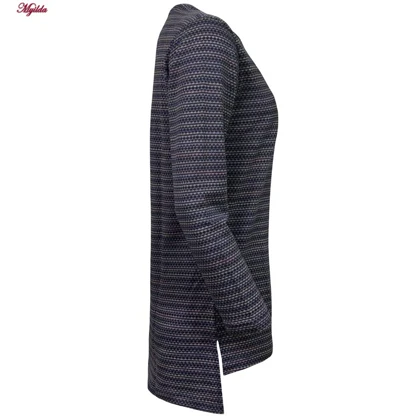 ست تیشرت آستین بلند و شلوار زنانه کوزا آبی مدل 4601-007