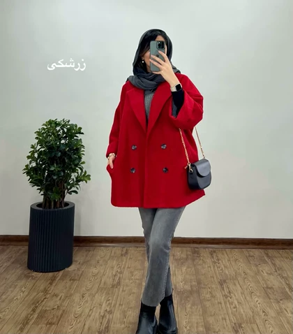 پالتو فوتر آستردار آسنا 8(ایراد دار)