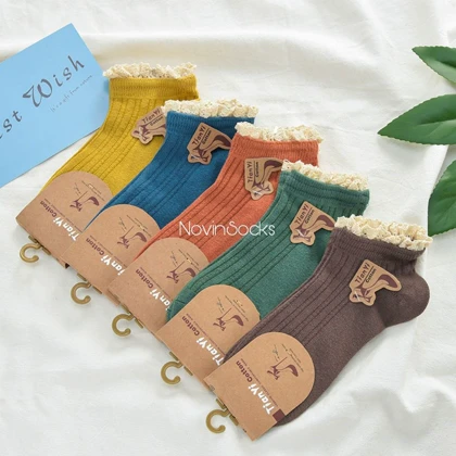 جوراب مچی لبه گیپوری