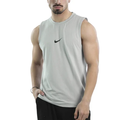 رکابی ورزشی مردانه نایک مدل Dri Fit-6906 طوسی روشن