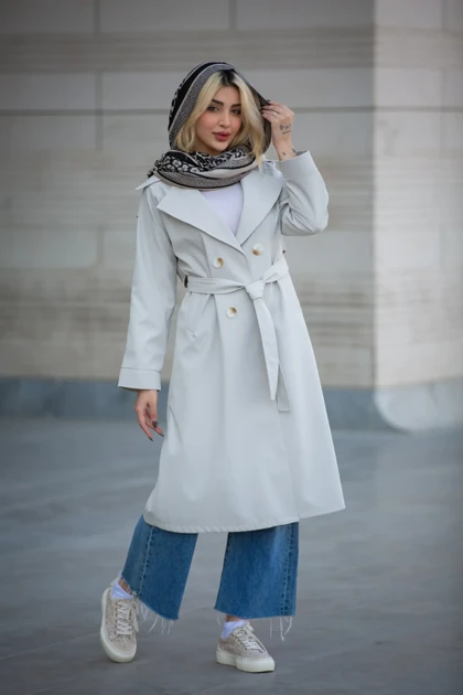 بارانی بلند گلسا فری