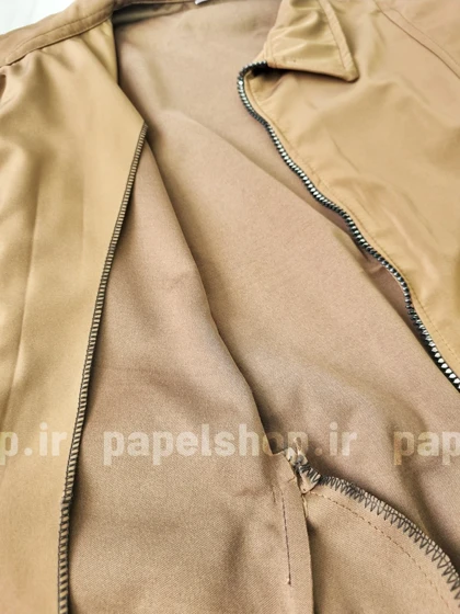 بامبر جلو زیپ پایین کش