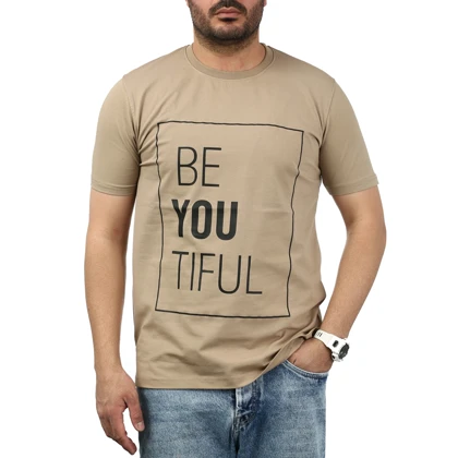 تیشرت آستین کوتاه چاپی مردانه سیزر مدل 155118146