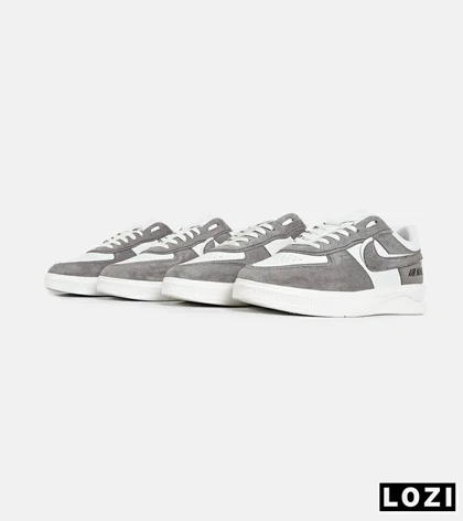 کفش کتانی طوسی سفید نایک NIKE AIR FORCE Custom