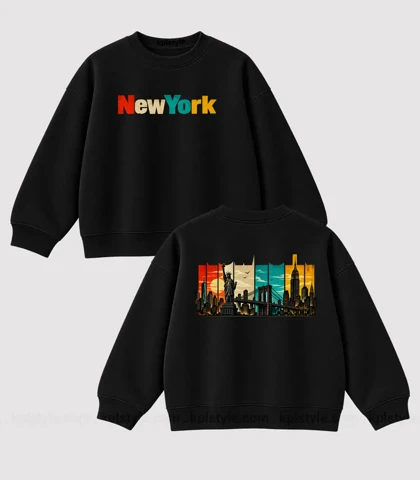 دورس باکسی یونیسکس طرح NEW YORK کد 1594