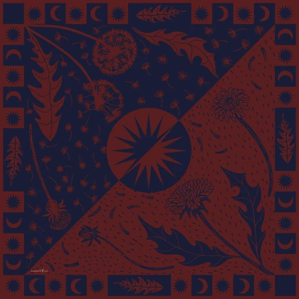 روسری نخ پنبه قاصدک