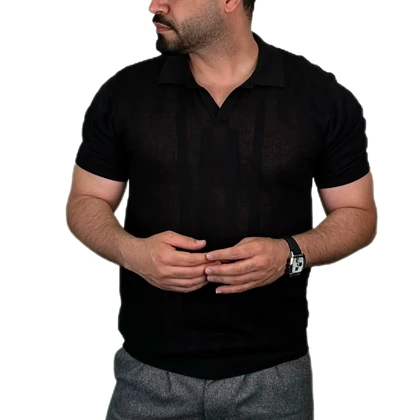 پلوشرت یقه شکاری ژور