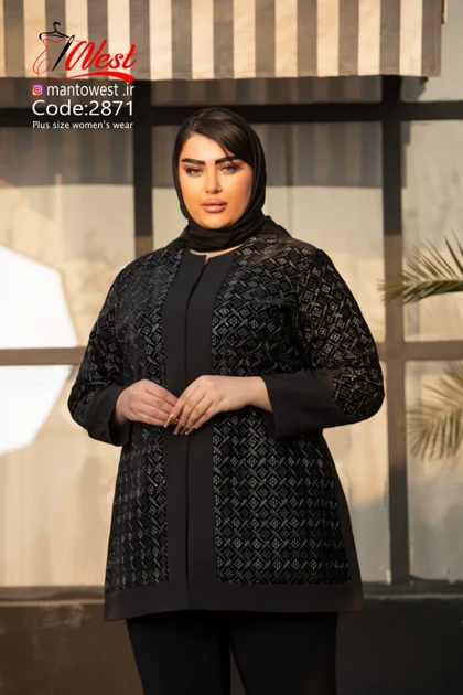 مانتو مازراتی خرج کار یقه گرد 146