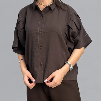 شومیز سیلک لیوسل زنانه