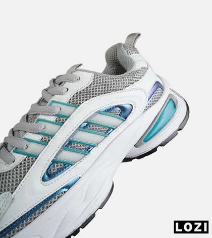 کتانی ورزشی آدیداس الترابوست سفید آبی مدل 8805 خرید کفش رانینگ Adidas Ultraboost