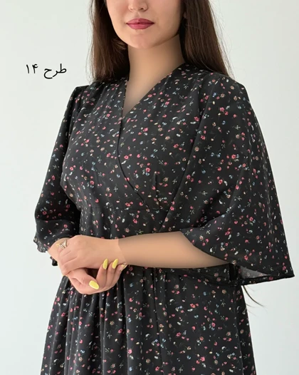 پیراهن فلورا کد 1837