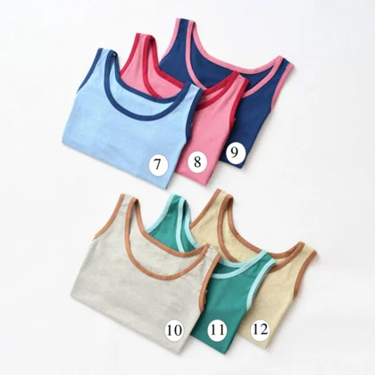 تاپ رنگی رکابی کد 222