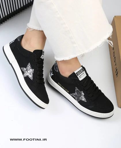 کتانی دخترانه گلدن استار 91102 BD