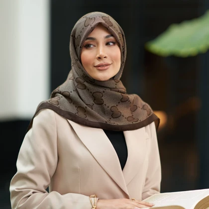 روسری نخی قواره 90 30194