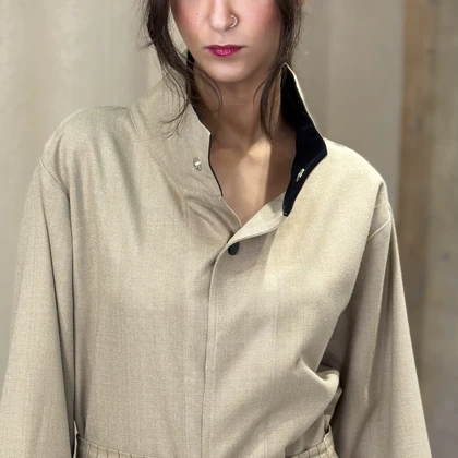 شومیز پشمی ظریف پیرامید