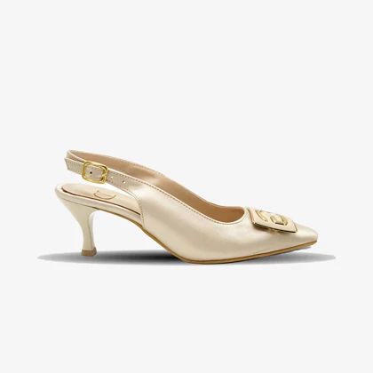 کفش مجلسی زنانه پاشنه‌دار 5 سانت مدل 400932 _ sandal valentino
