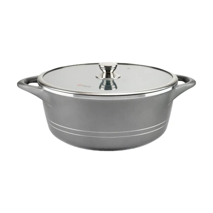 سرویس قابلمه 28 پارچه گرانیت طرح ایتالیا B