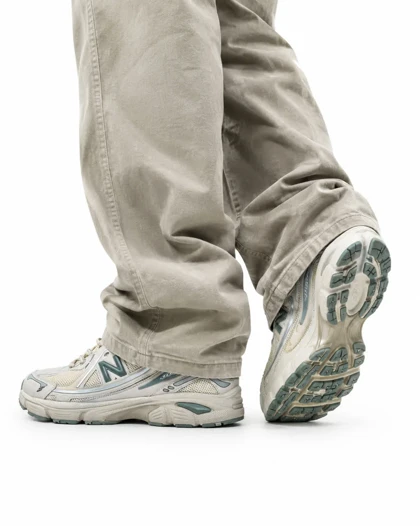 کتانی بزرگپا مدل نیوبالانس 1064 (کیفیتمستر) کرم سبز New Balance