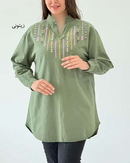 تونیک مانتویی ترگل کد 1812