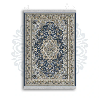 *جدید* فرشینه از جنس پارچه شانل مخمل ترک طرح فانتزی برند دفه کد 1212