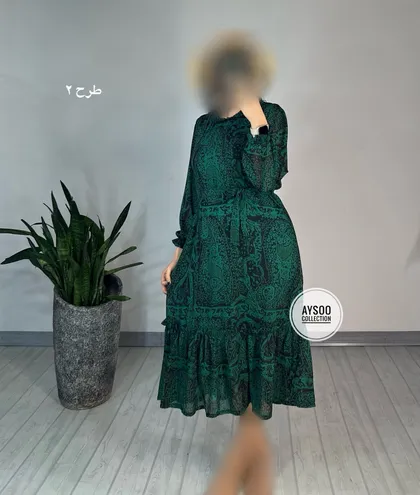 پیراهن حریر شبنم