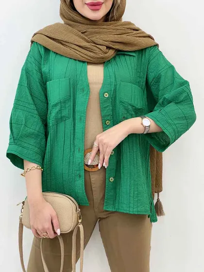 شومیز دو جیب دیما